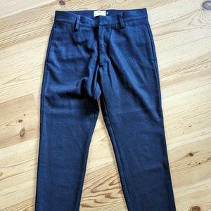 Muttonhead taper fit heavy wool trousers size 30